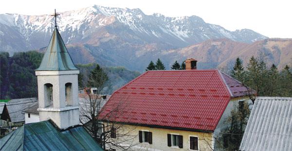 Metal roof tiles