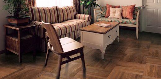 install wooden parquet flooring 